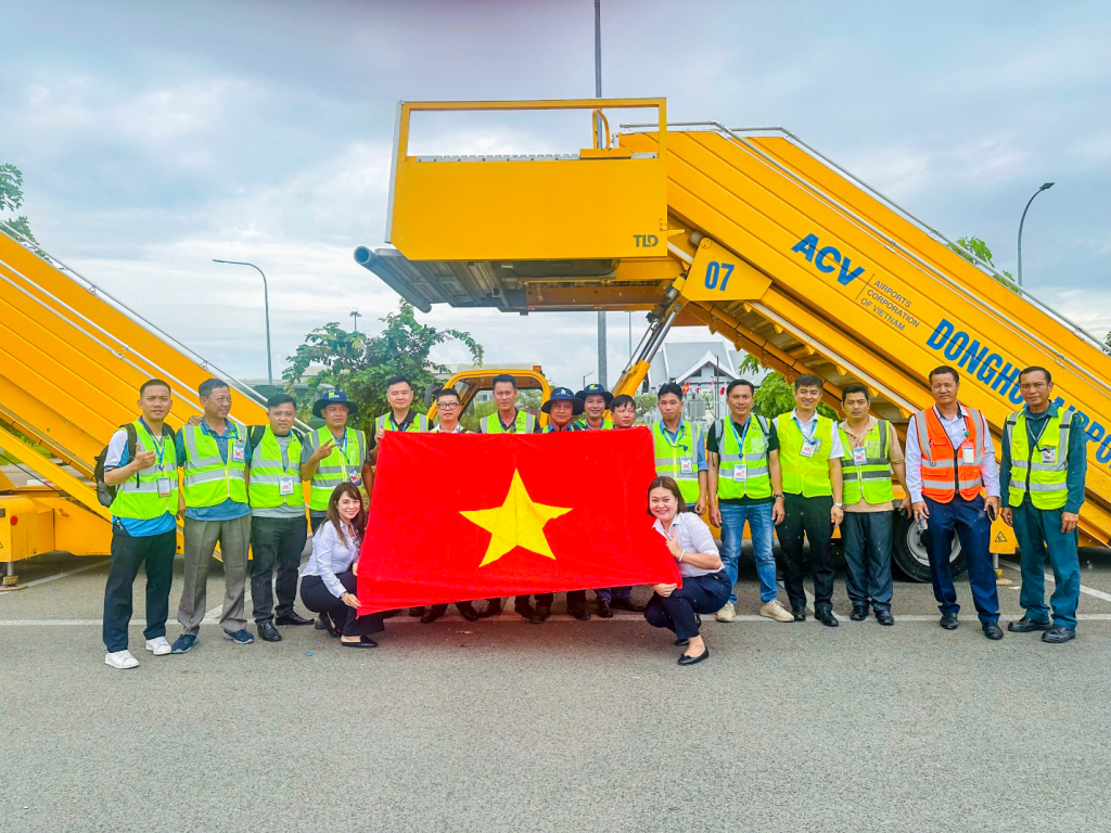 ACV hỗ trợ Cảng HKQT Wattay - Lào đảm bảo công tác tổ chức Hội nghị Thượng đỉnh ASEAN 2024